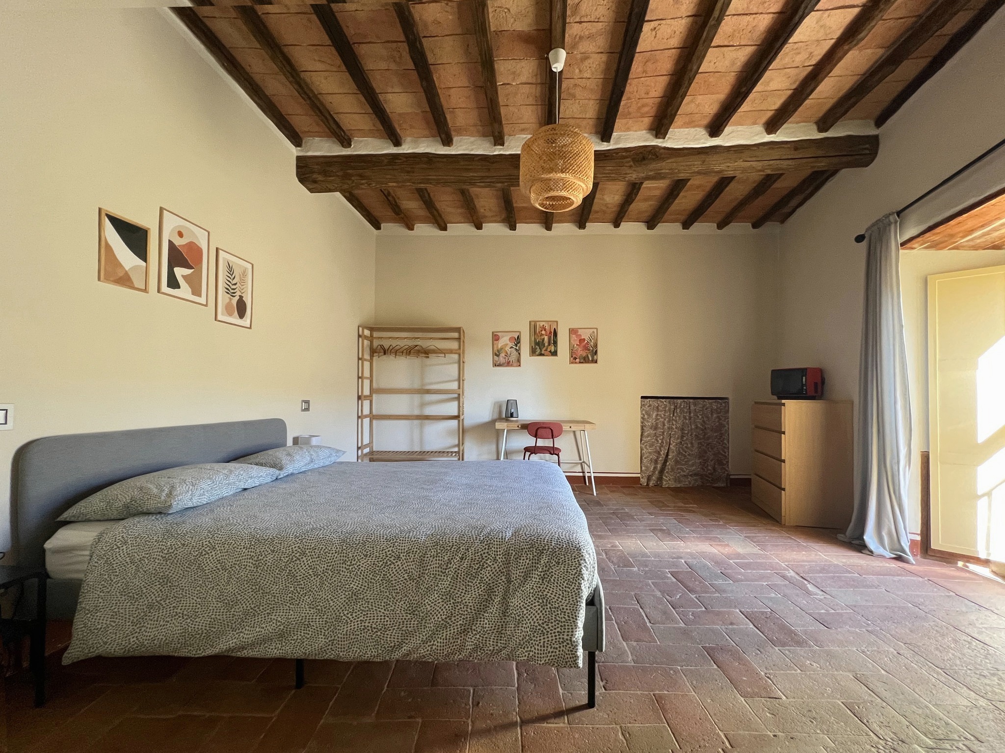 Camera matrimoniale al primo piano · La Casa di Oli